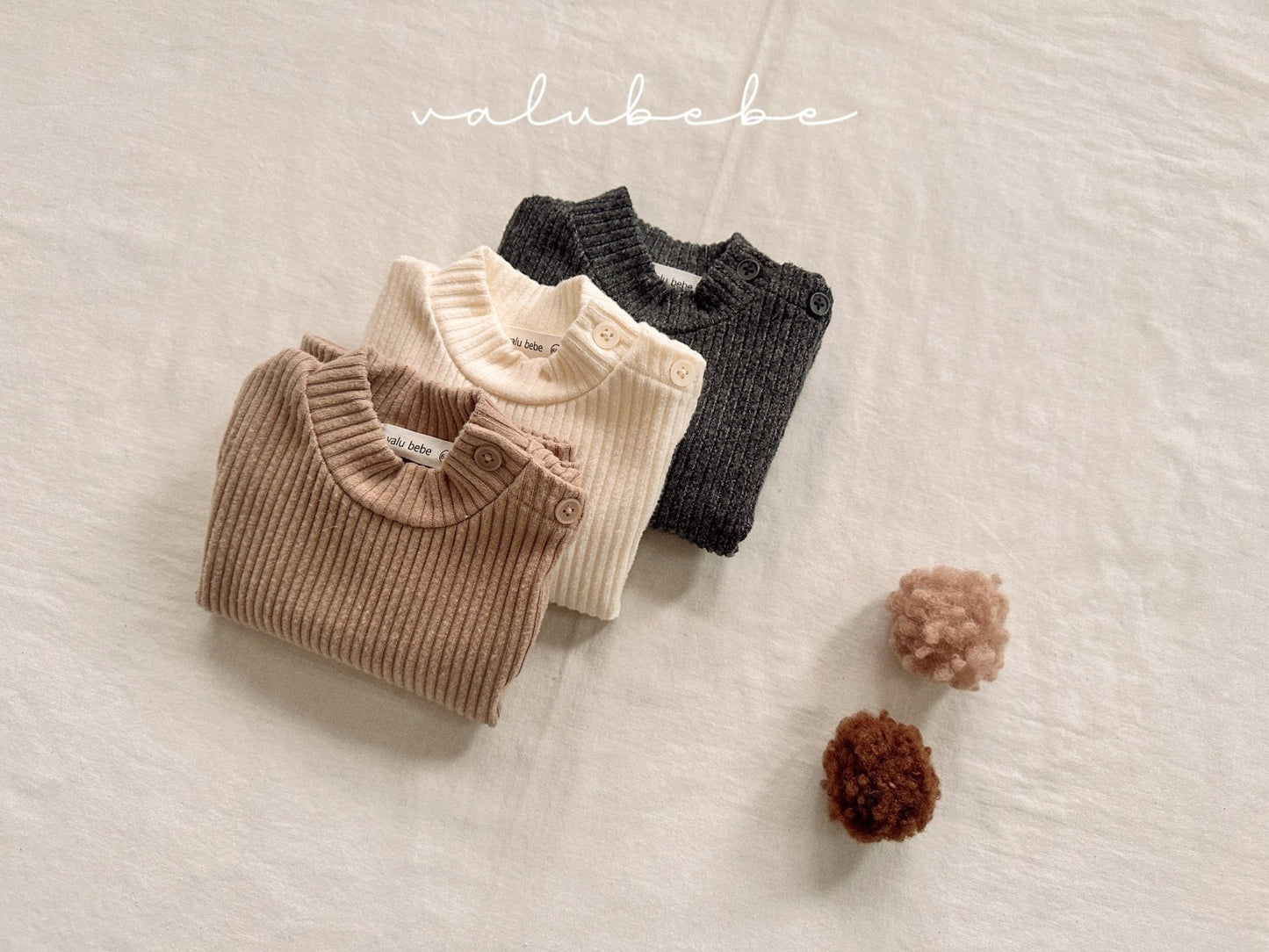 Soft mock turtleneck