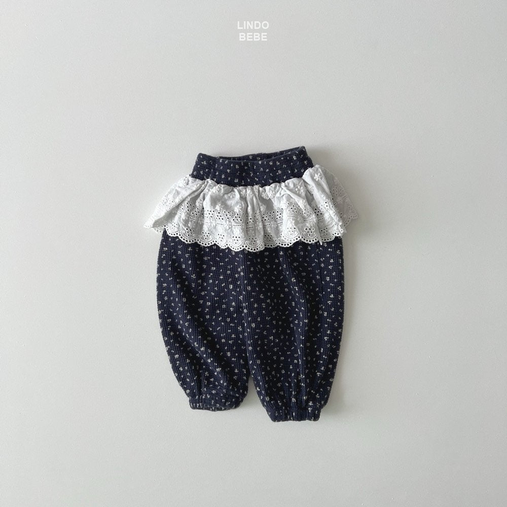 Popo waffle jogger pants