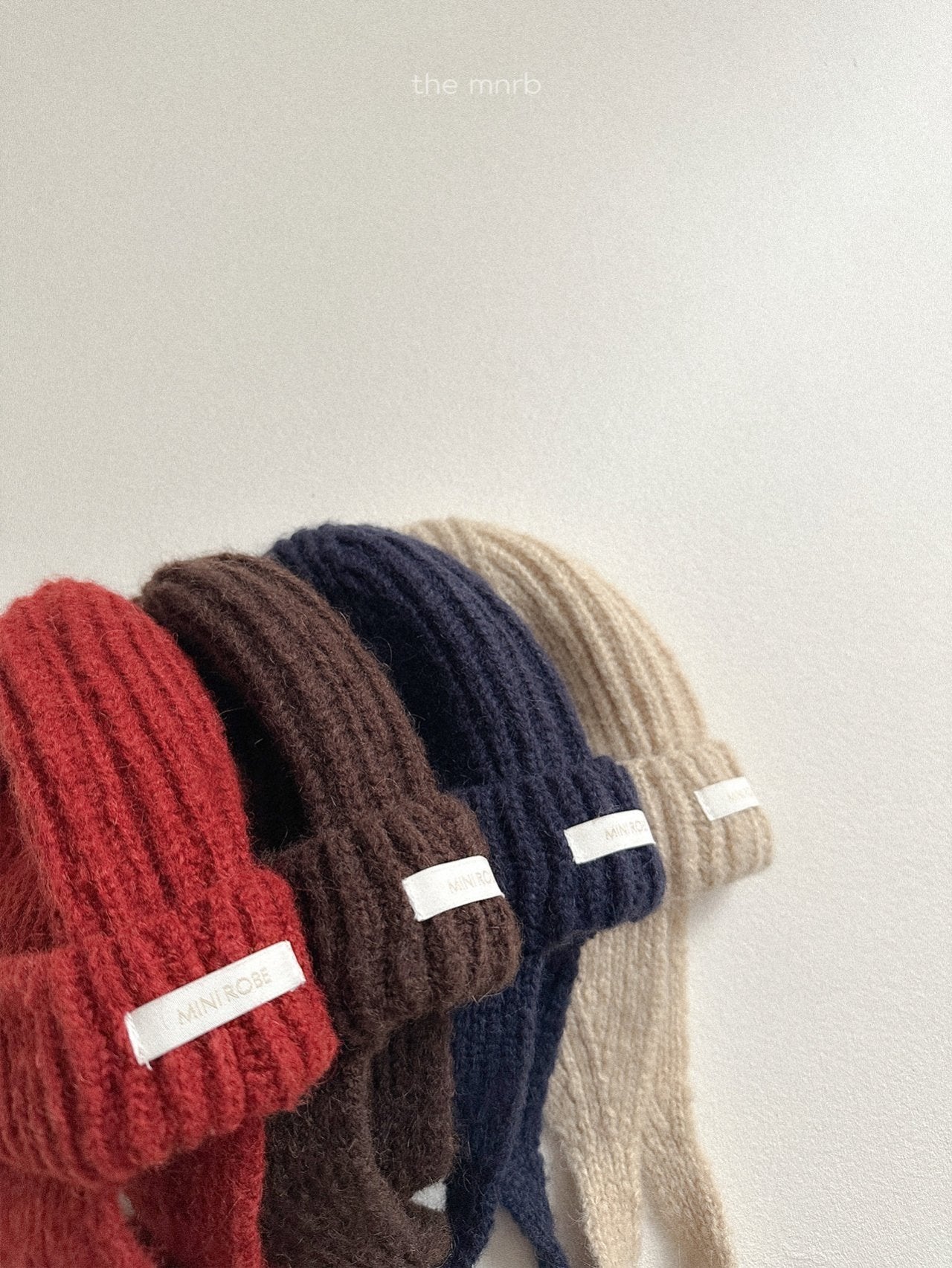 Ear flap round beanie