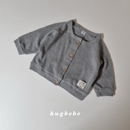 All day waffle cardigan