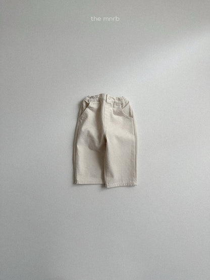Basic straight pants