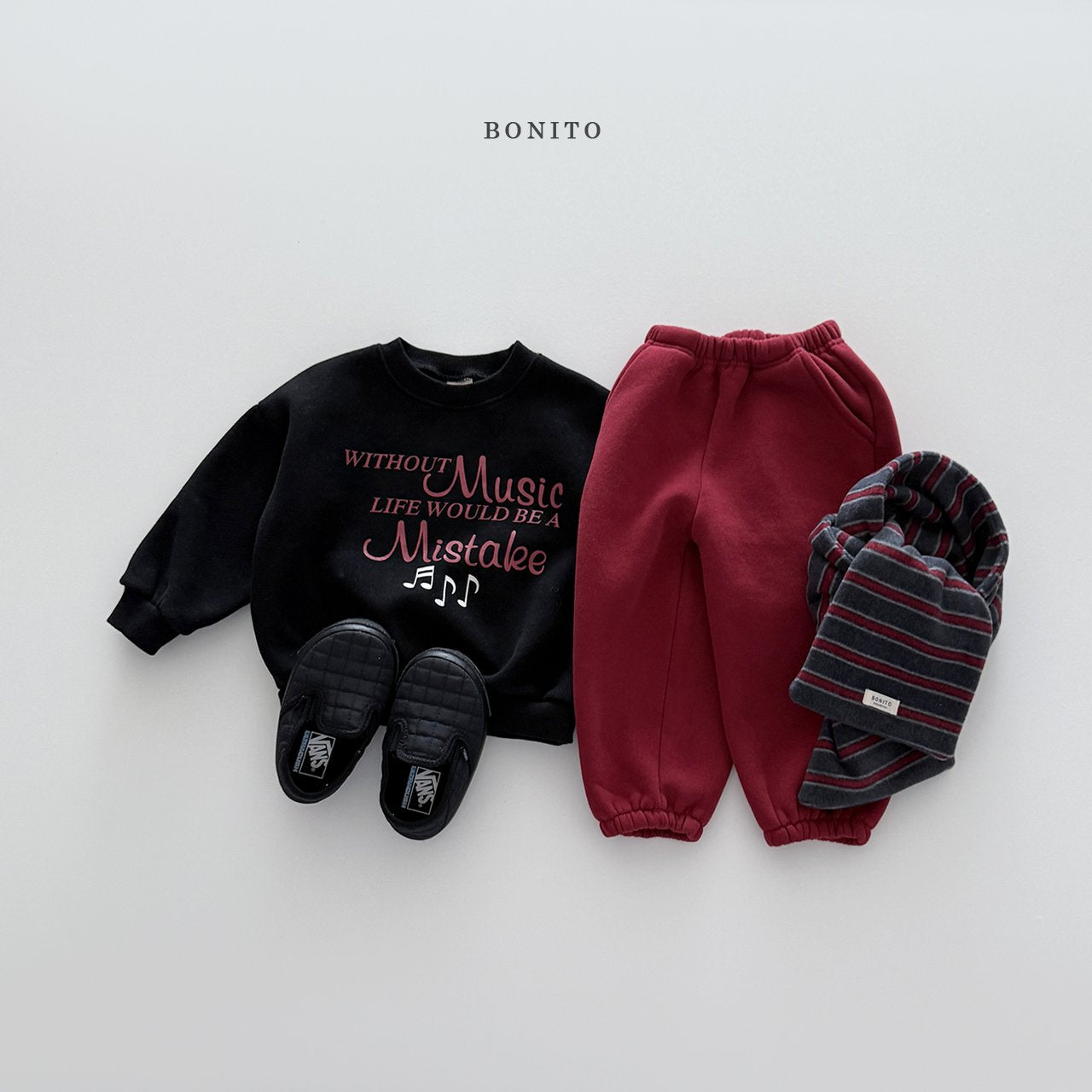 Fleece-lined jogger pants