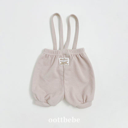 Pastel pumpkin suspender bloomers