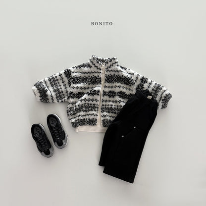 Snowflake double zip-up