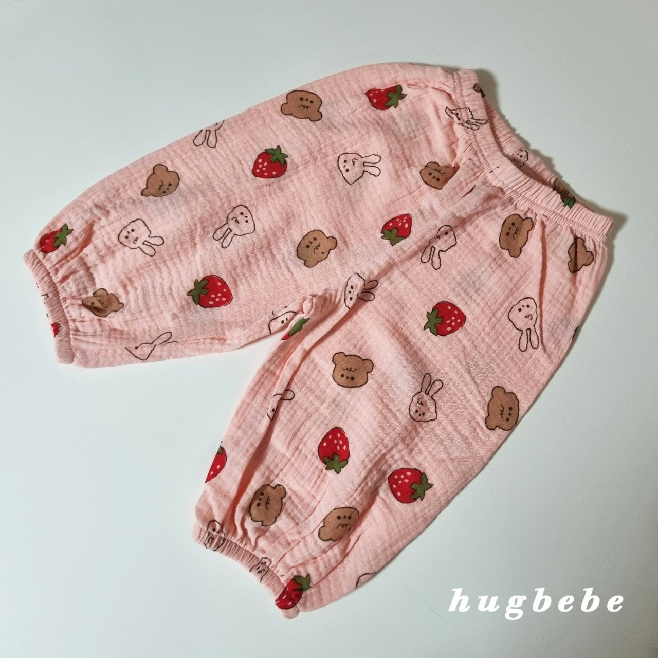 Strawberry bunny pants