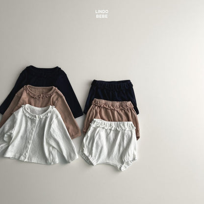 Rindo petit eyelet cardigan