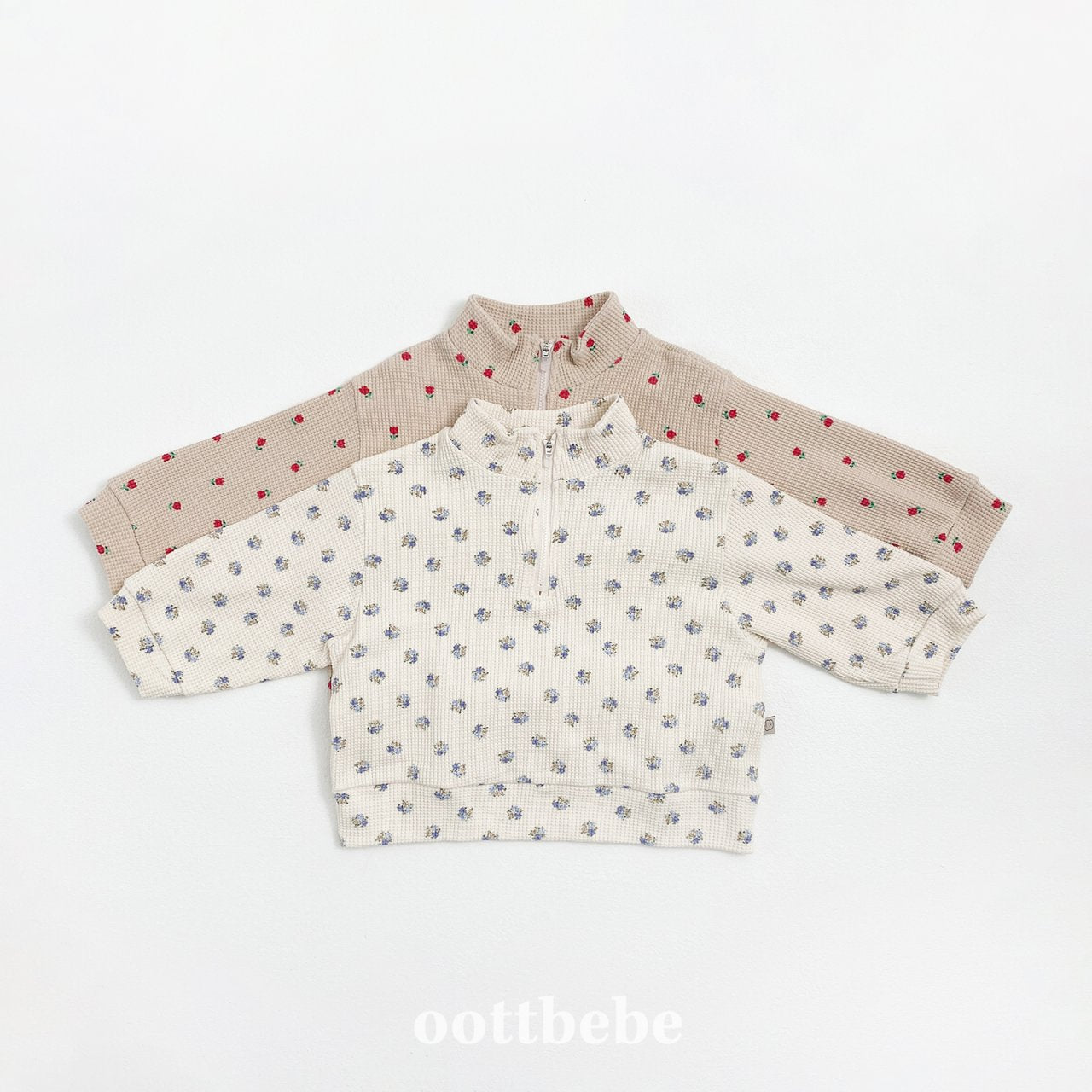 Sweet waffle anorak set