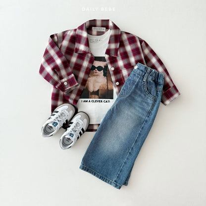 Autumn check shirt