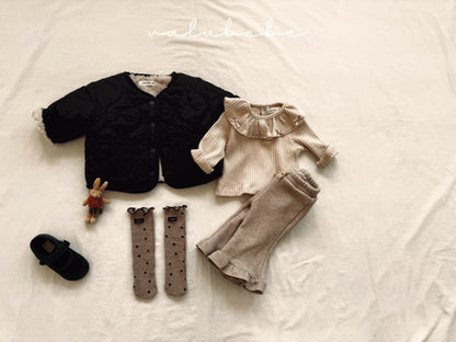 Ribbon frill top