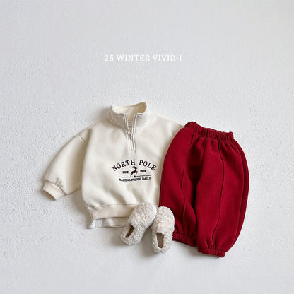 North pole anorak sweatshirt