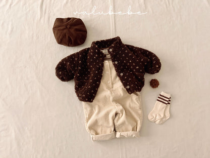 Multi-striped fleece sweatshirt