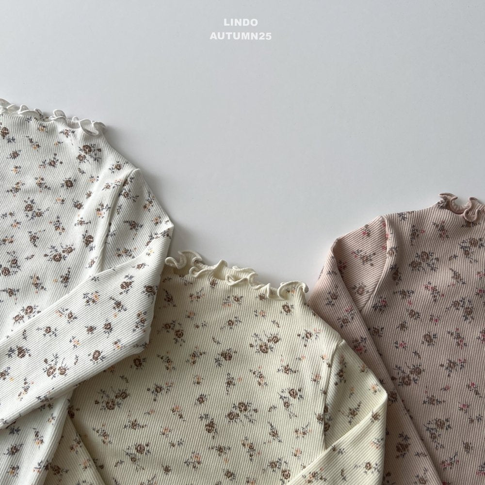 Floral wave top