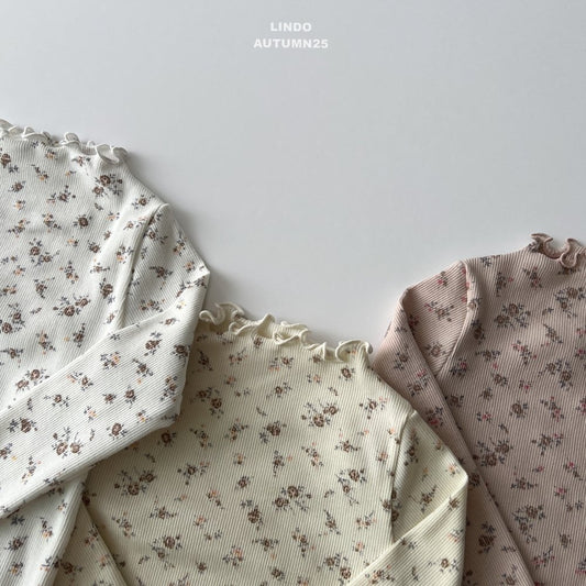 Floral wave top