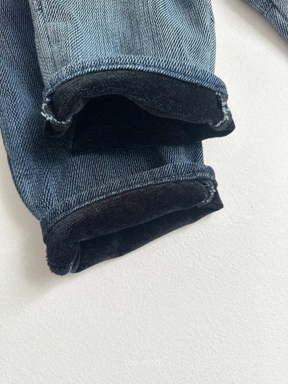 Row denim pants