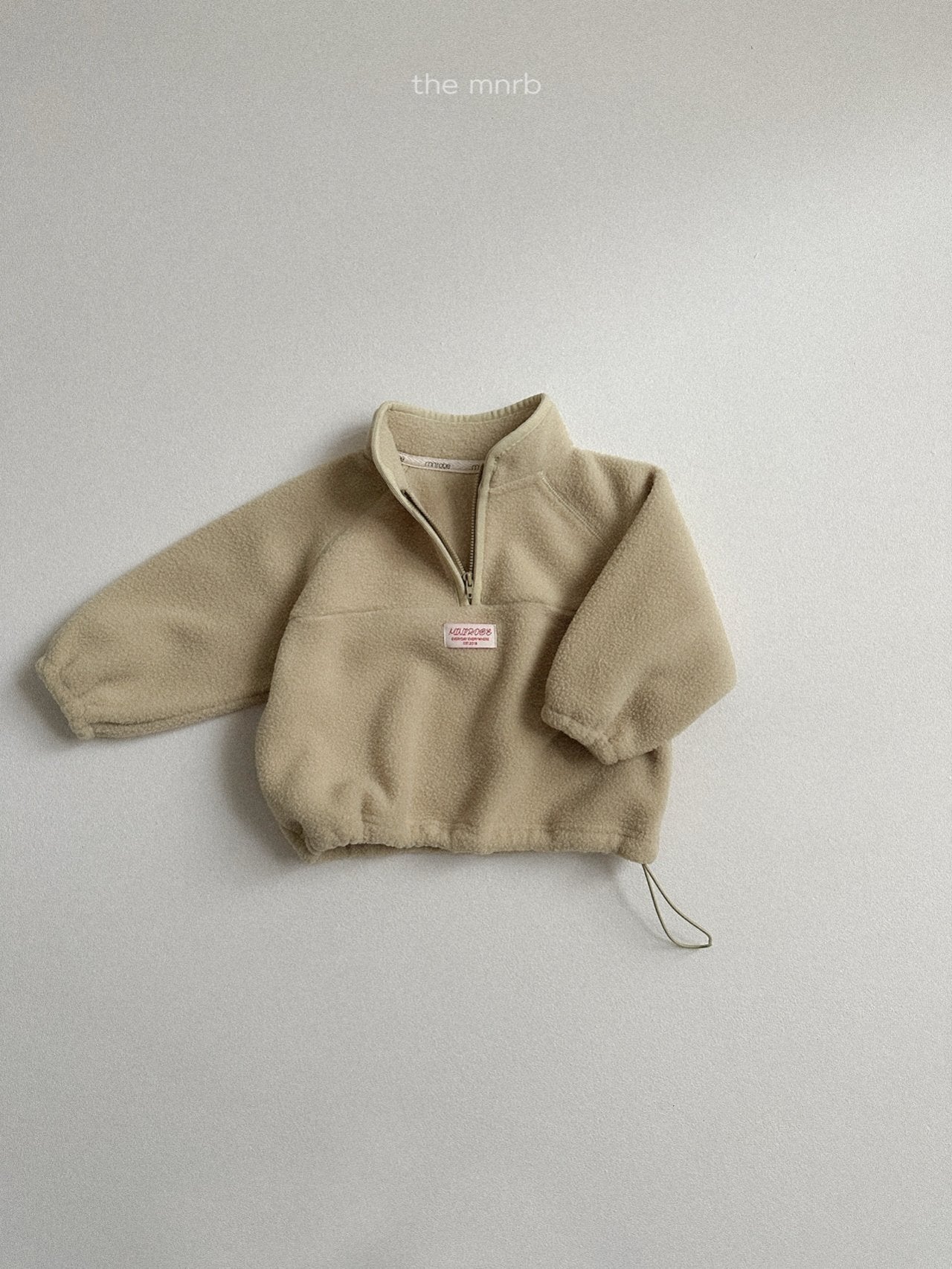 King fleece half zipup
