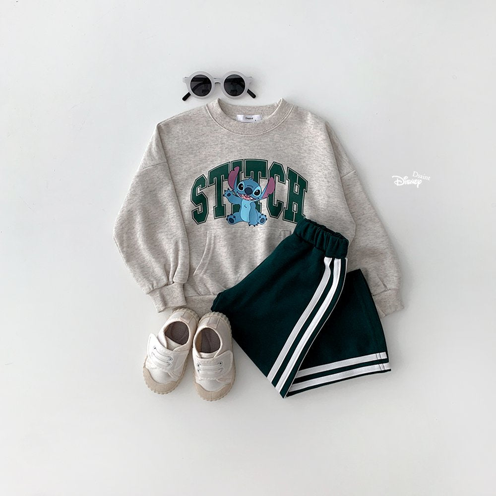 Stitch kangaroo sweatshirt