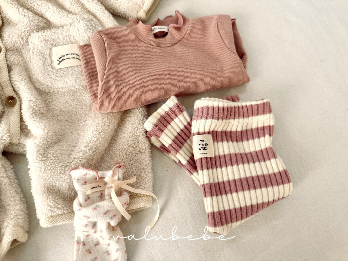 Baby striped leggings