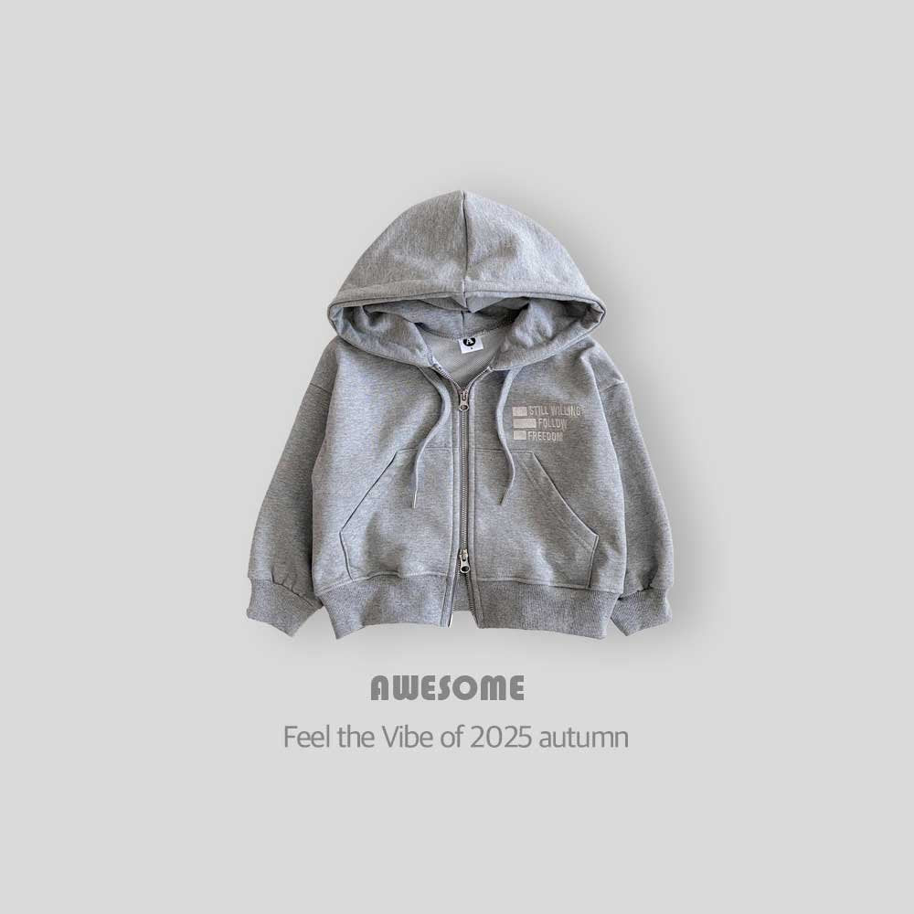 Four season 2-way hooded zip-up