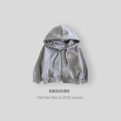 Four season 2-way hooded zip-up