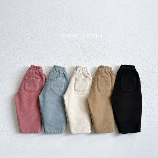 Corduroy bread pants