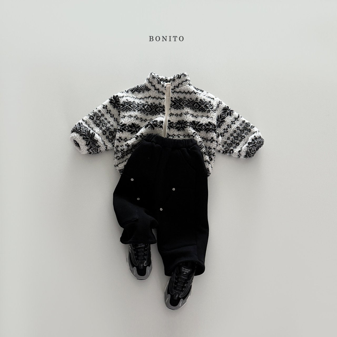 Snowflake double zip-up