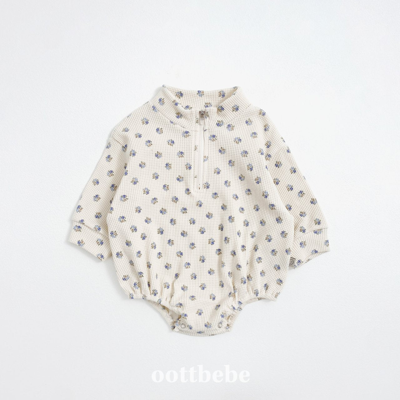 Sweet waffle anorak suit