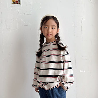 Descent striped top