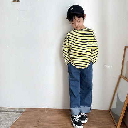 Banana striped top