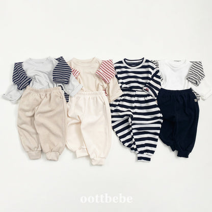 Knit jogger pants