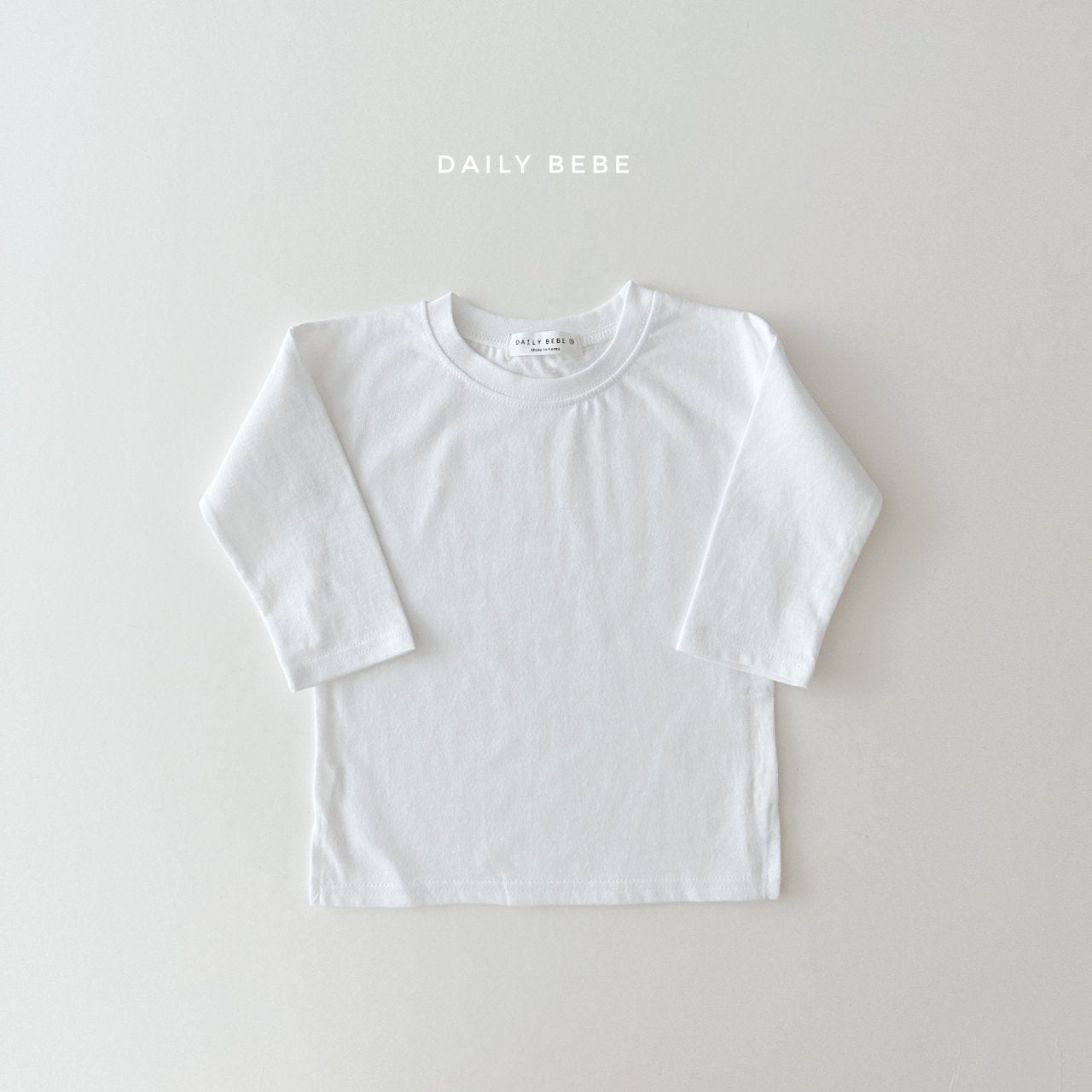Daily layering long sleeve top
