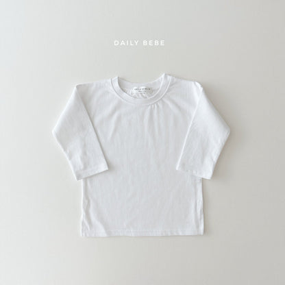 Daily layering long sleeve top