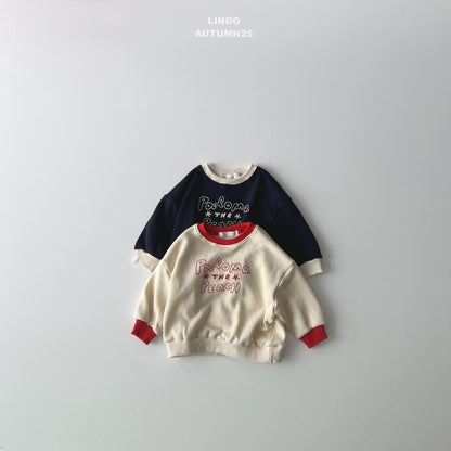 Doodi peach sweatshirt