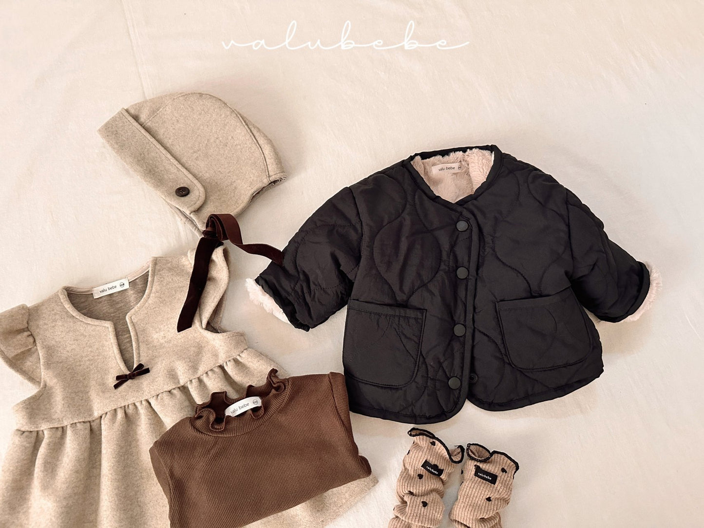 Baby mogel fur jacket