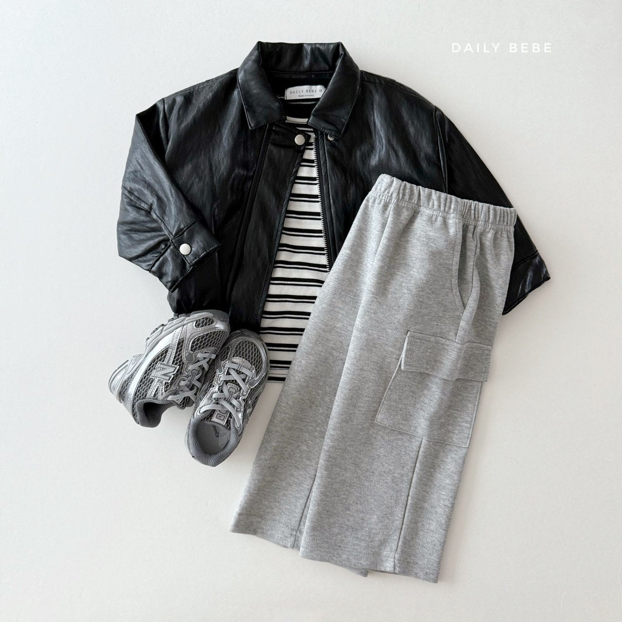 Leather kkakkha jacket