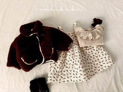 Ribbon frill top