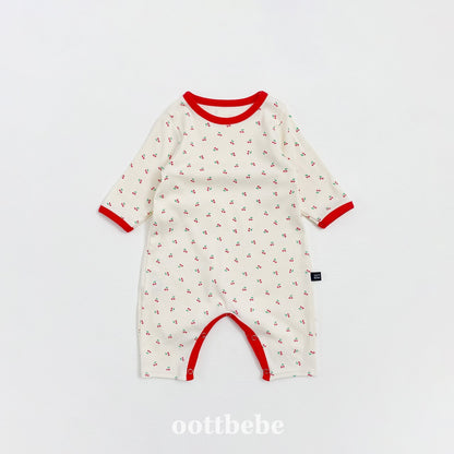Flower berry onesie