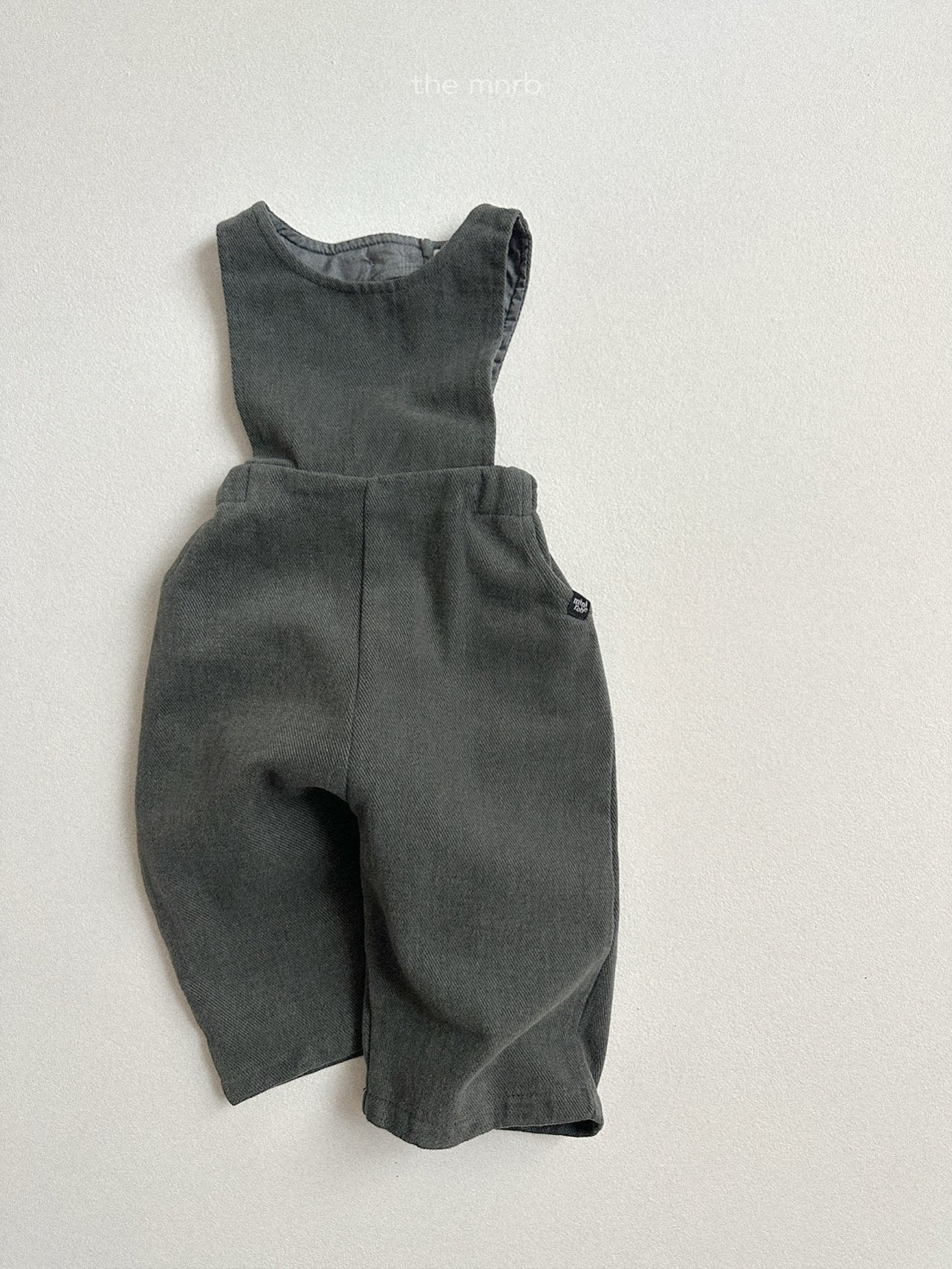 Peach overalls
