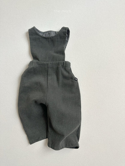 Peach overalls