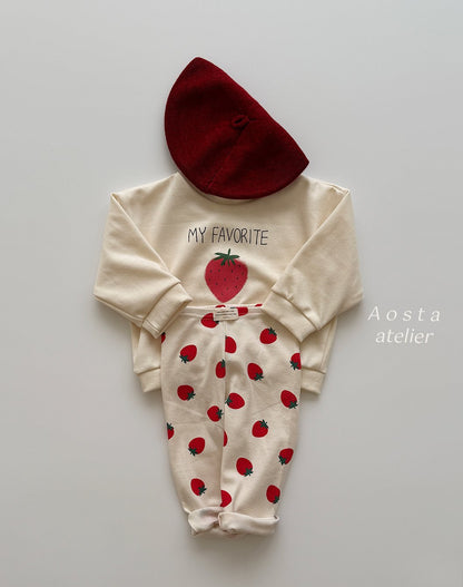Strawberry leggings