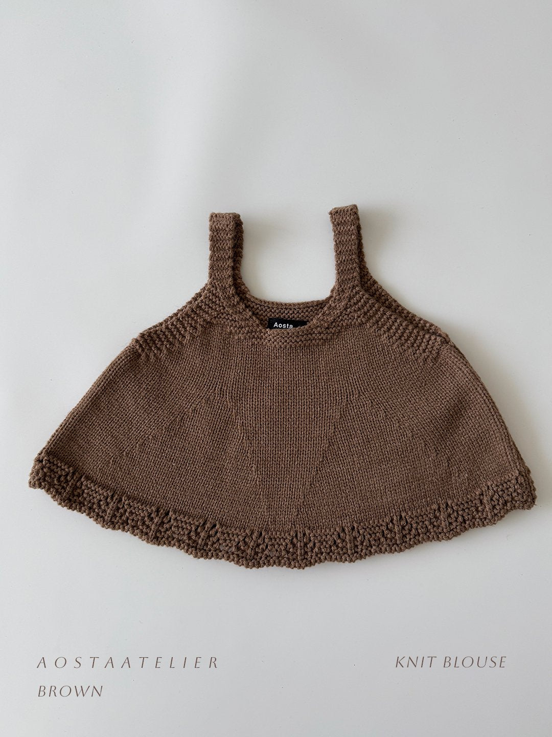 Knit blouse