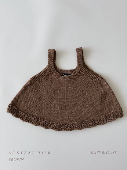 Knit blouse