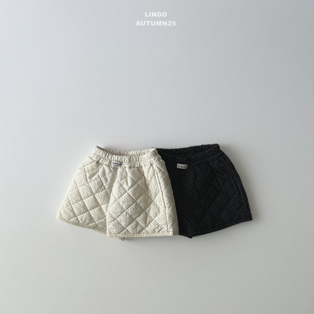 Hidden quilted shorts