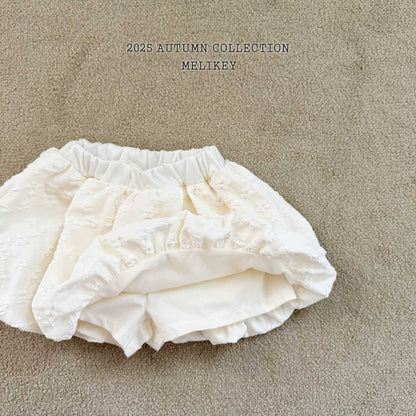 Jacquard pumpkin skirt