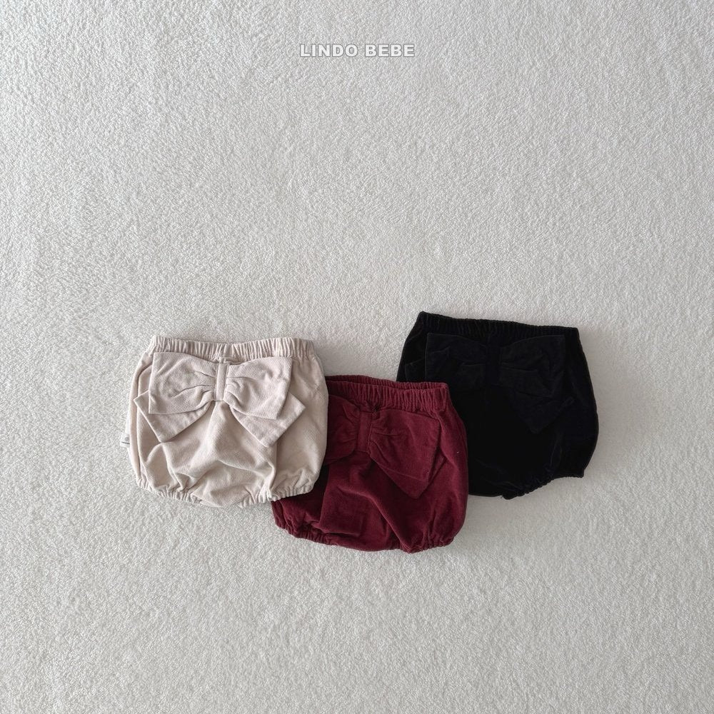 Wide ribbon bloomers