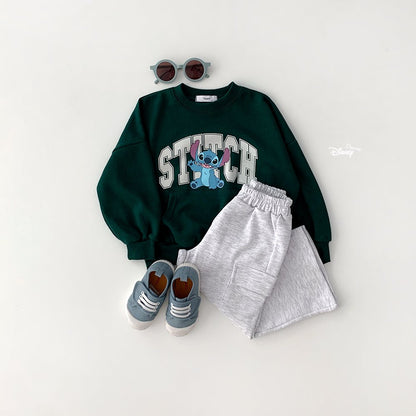 Stitch kangaroo sweatshirt
