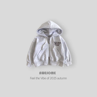 Four season 2-way hooded zip-up