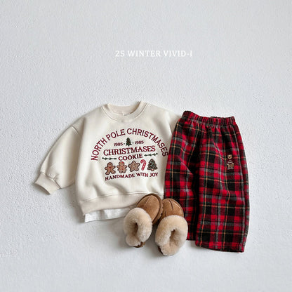 Christmas cookie sweatshirt