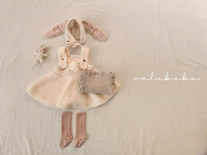 Floral dumble suspender dress