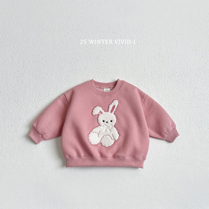 Animal boucle sweatshirt