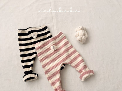 Baby striped leggings
